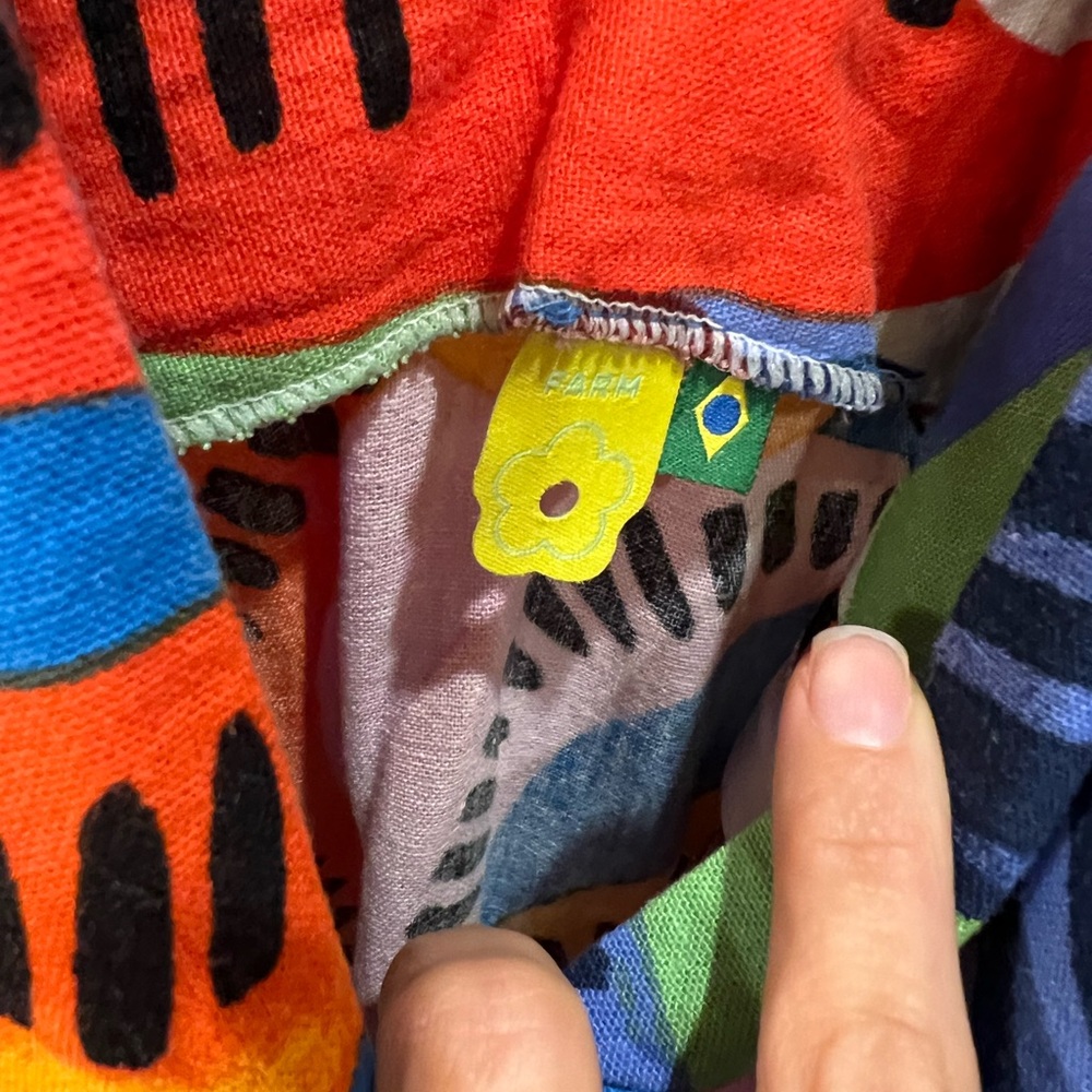 Farm Rio Colorful Wrap Dress - Picture 11 of 15
